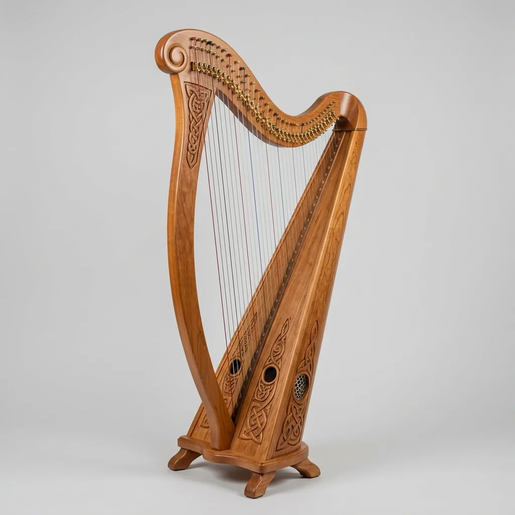 Verhuur van Keltische harp in Cagliari (Keltisch, bruiloften, evenementen, concerten, studio)