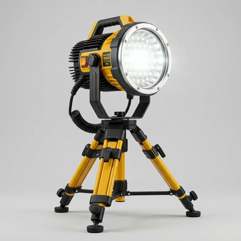 Verhuur van LED-bouwplaatsverlichting in Cagliari