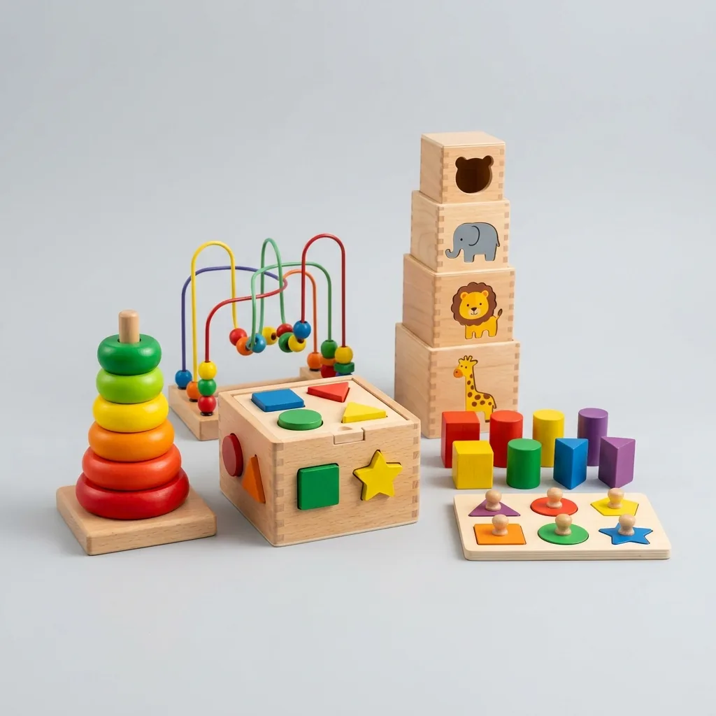 Verhuur van houten spellen en Montessorimaterialen in Cagliari