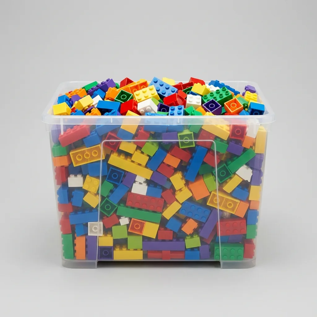 Huur LEGO stenen per kilo bij Cagliari